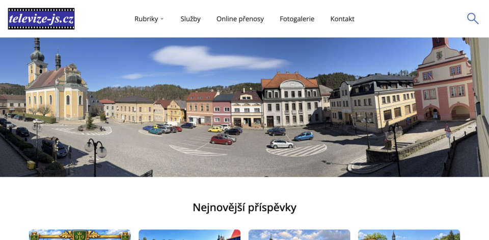 Obnova webu regionální televize a migrace videoarchivu